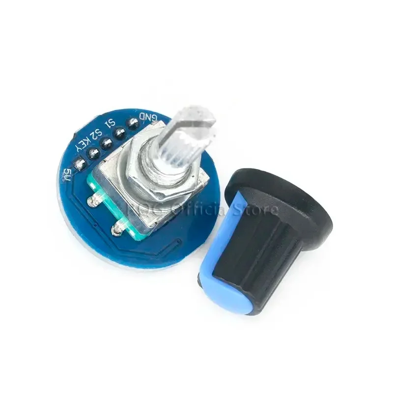 Rotary Encoder Module for Arduino Brick Sensor Development Round Audio Rotating Potentiometer Knob Cap EC11