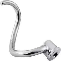 6 QT Dough Hook for KitchenAid Mixer, Stainless Steel Spiral Dough Hook Attachment