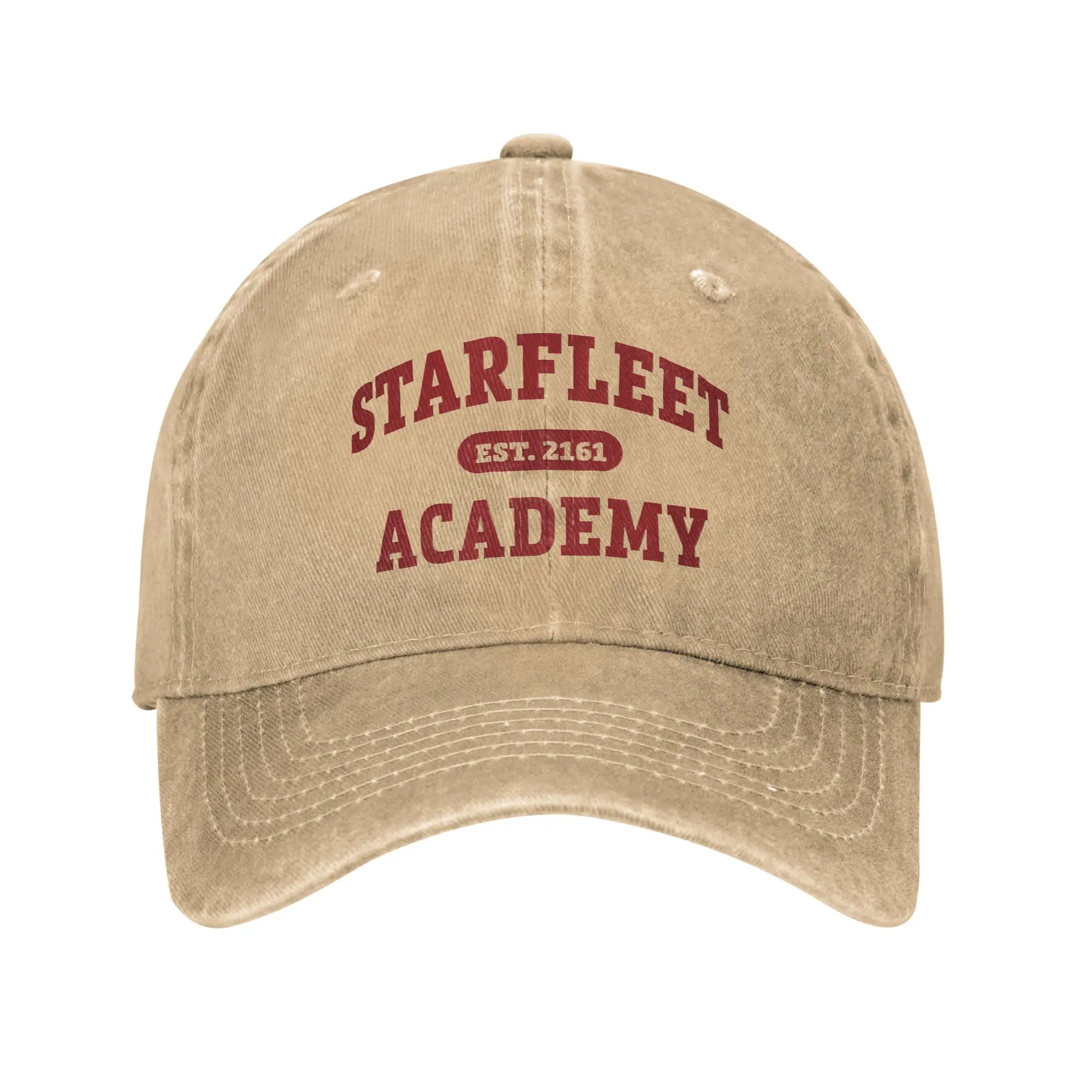 Vintage Space Academy Stars Treks Baseball Cap Classic Distressed Denim  Headwear for Men Women Outdoor Adjustable Fit Caps Hat