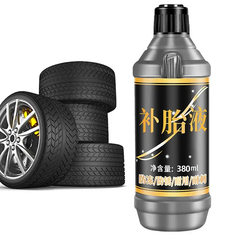 

Tire Sealant Bicycles 380ml Instant Portable Tire Sealer For Sealing Multifunctional Tire Repair Sealant With Valve Core