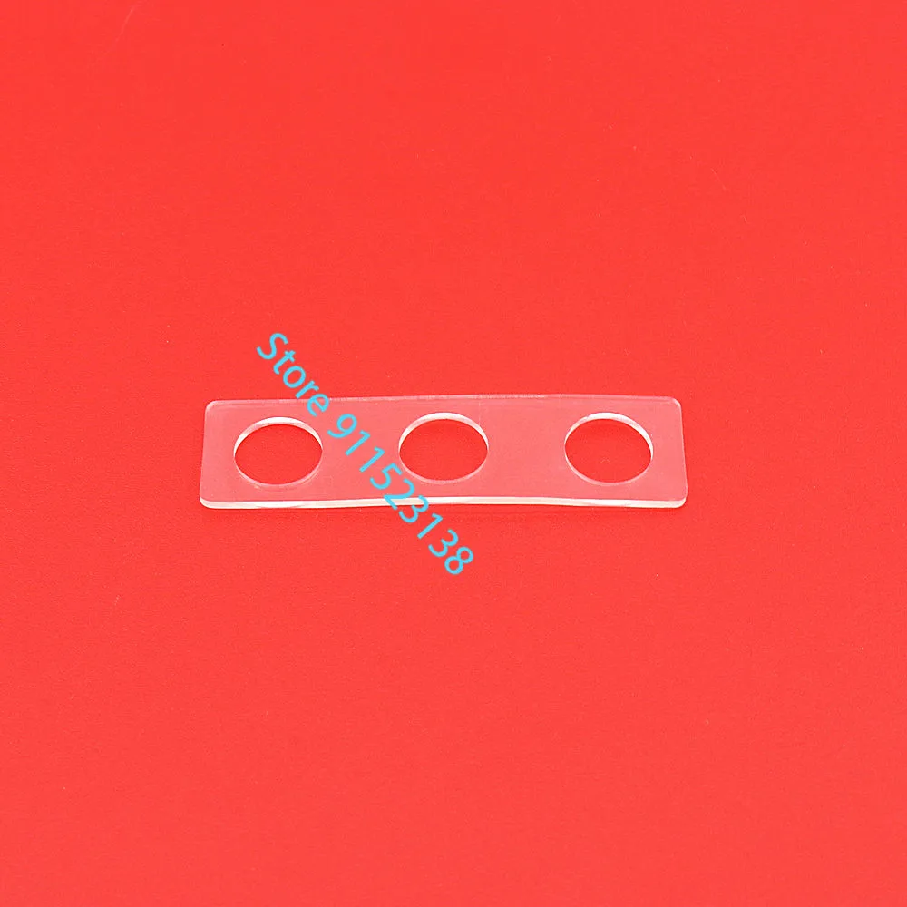 

100 шт. EF0625B00305, прижимная лапка Tajima, регулирующая резиновая лапка с 3 отверстиями, толщина 1 мм, лучшее качество