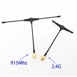 2.4G/915MHZ T Antenna SMA Connector for FPV Drone Long Range ExpressLRS ES24TX ELRS 2.4G RF Module TBS Frsky Transmitter DIY