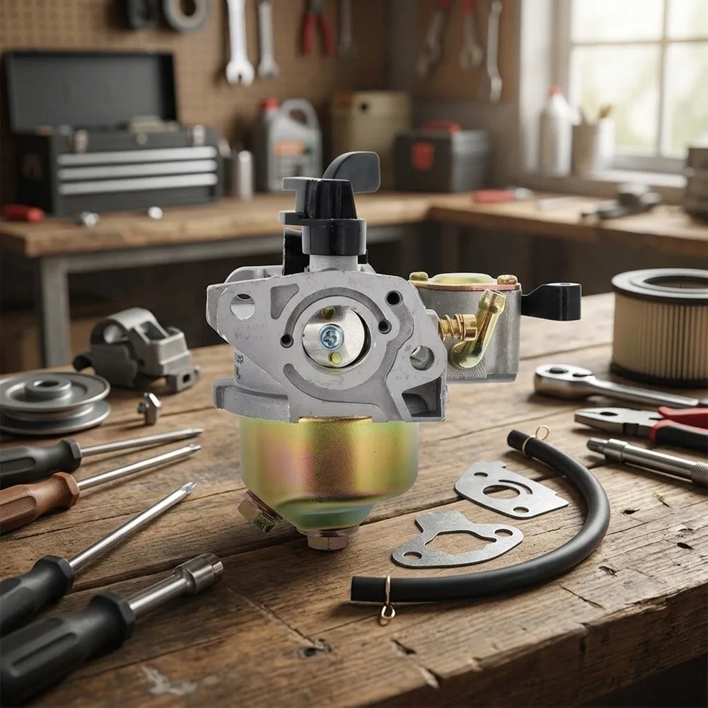 As Show Carburettor For Honda GXH50 Robust Metal Construction Wear And Tear Resistant For Smooth Engine Operation