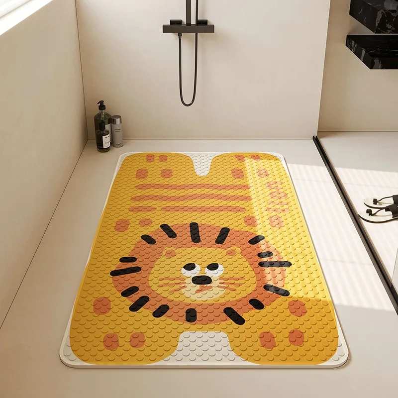 

Bathroom Anti-slip Mat, Shower Room Waterproof and Anti-drop Floor Mat, Baby and Children's Bath Mat, Foot Mat
