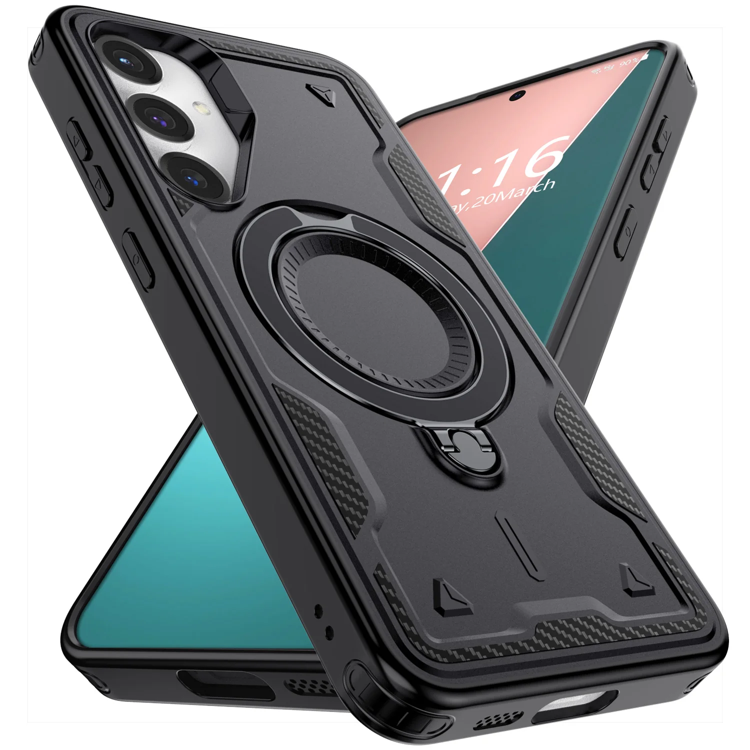 حافظة لهاتف سامسونج جالاكسي S25 S25 Plus S25 Ultra 5G، غطاء حماية متين مقاوم للصدمات #3