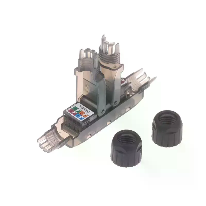 Terminal Network Extension Cable Tool-less Extension Connector Network Extender Junction Adapter Connection Box