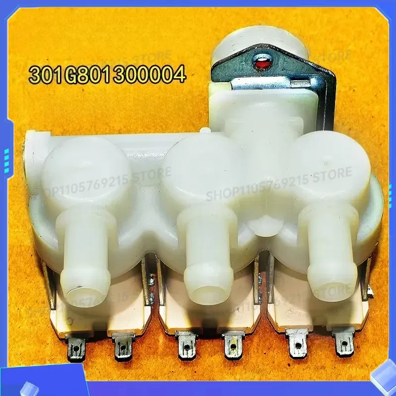 Water Inlet Valve for Whirlpool Sanyo Washing Machine Replacement Part 301G801300004 Compatible with Washer Repair