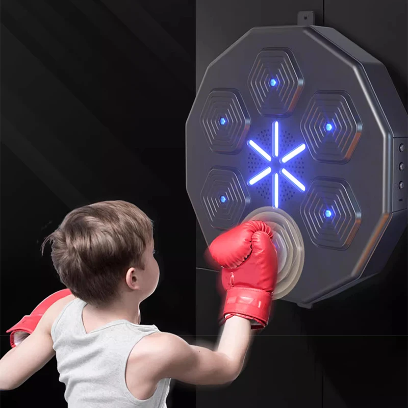 Smart Music Boxing Target Home Boxing Practice Rhythm Wall Target Robot Sandbag Training Equipment