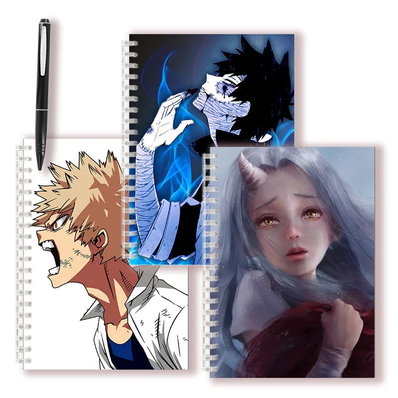 cuadernos caderno anime dabi meu heroi academia boku sem heroi caderno libreta sketchbook erying eri deku toga shigaraki agenda a5 01