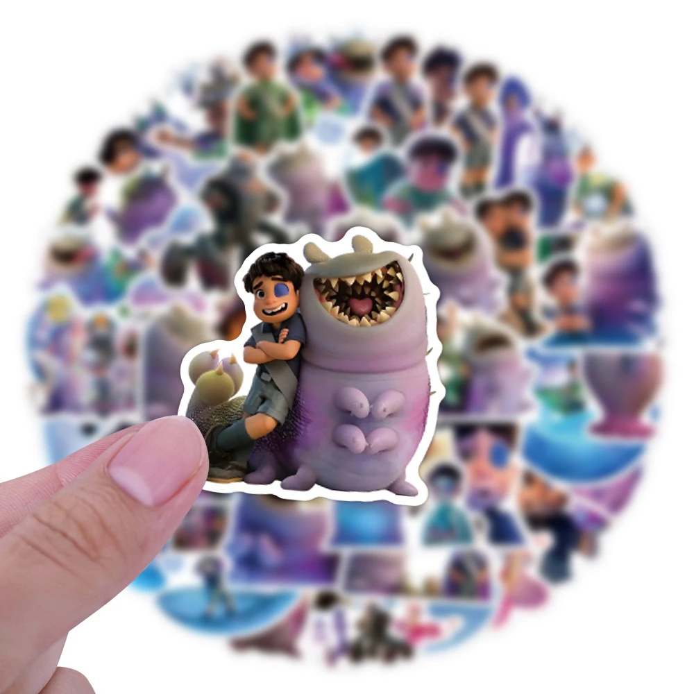

10/30/50pcs New Disney Movie Elio Stickers Funny Cartoon Sticker Water Bottle Phone Notebook Cute Graffiti Decals for Kids Toy