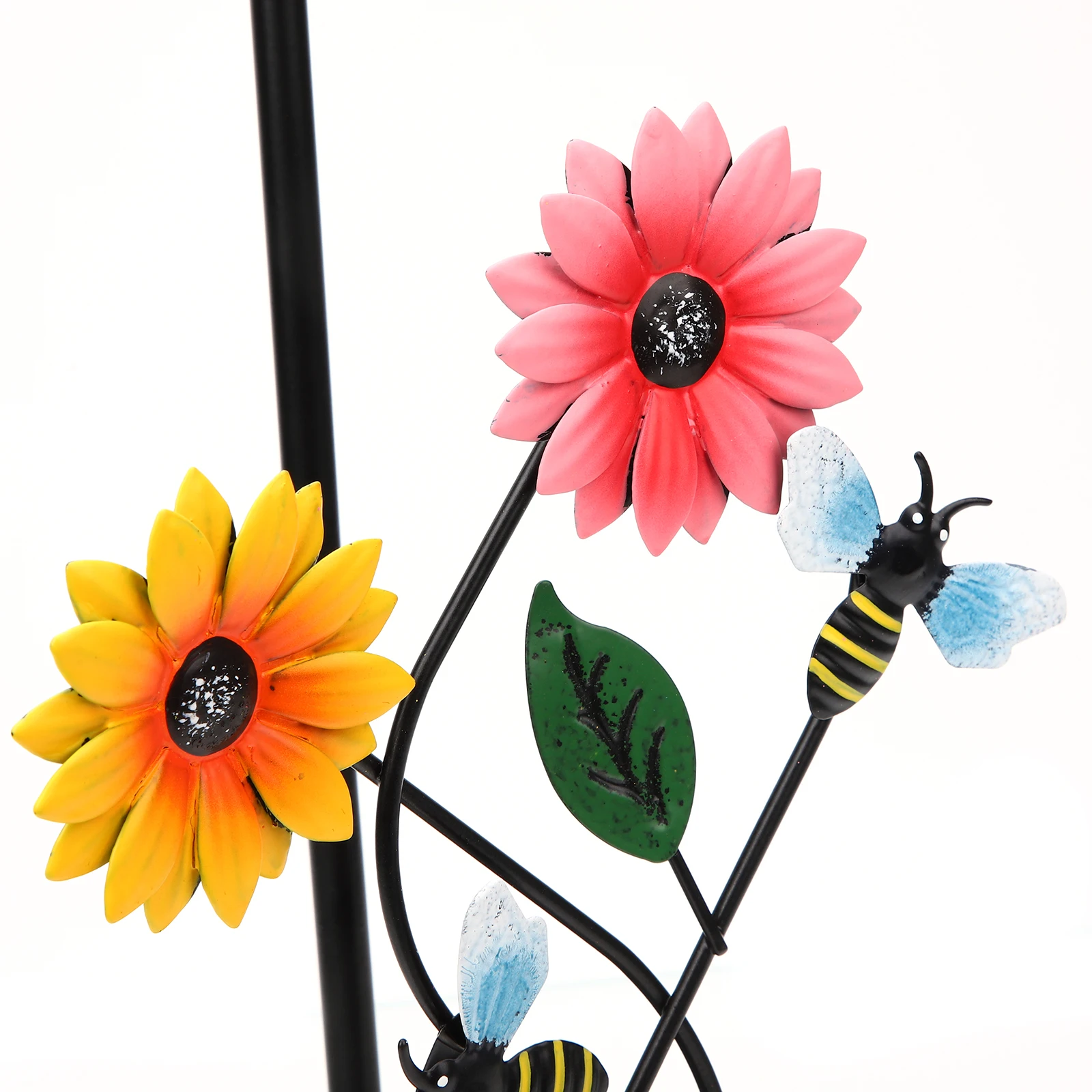 

Sunflower Metal Paper Towel Holder Kitchen Roll Rack Heavy Duty Toilet Tissue Organizer Napkin Stand For Home Farmhouse Garden