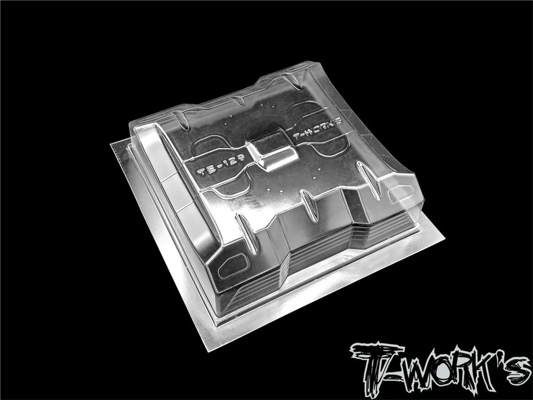 Original T works TE-129L 1/10 PC Flat Rear Wing 6.5