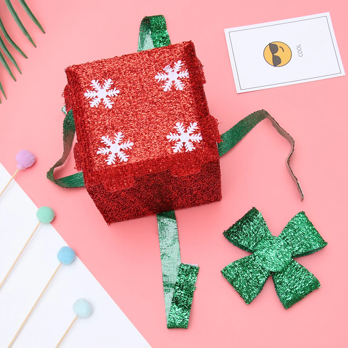 

Christmas Tree Ornament Decorative Candy Box Present Decoration for Holiday Party Favors Home Mall Display Adorable