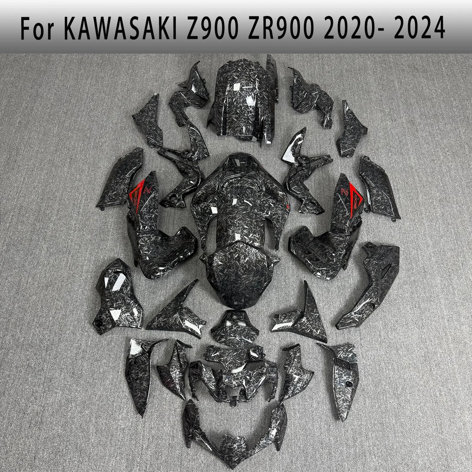 

Para KAWASAKI Z900 2020 2021 2022 2023 2024 carenado completo moldeado por inyección ABS para motocicleta, opción de personaliza