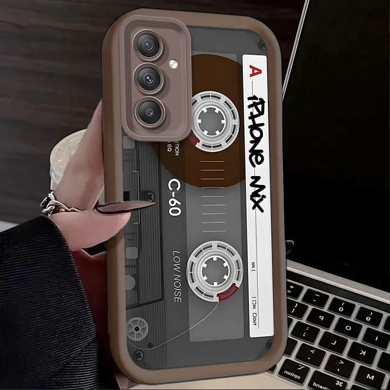 Case For Samsung Galaxy S24 S25 S23 Ultra S22 S21 Plus FE A36 A56 A26 A16 A06 A15 A25 A35 A55 5G Lucky Tape Pattern Back Cover - náhled 6