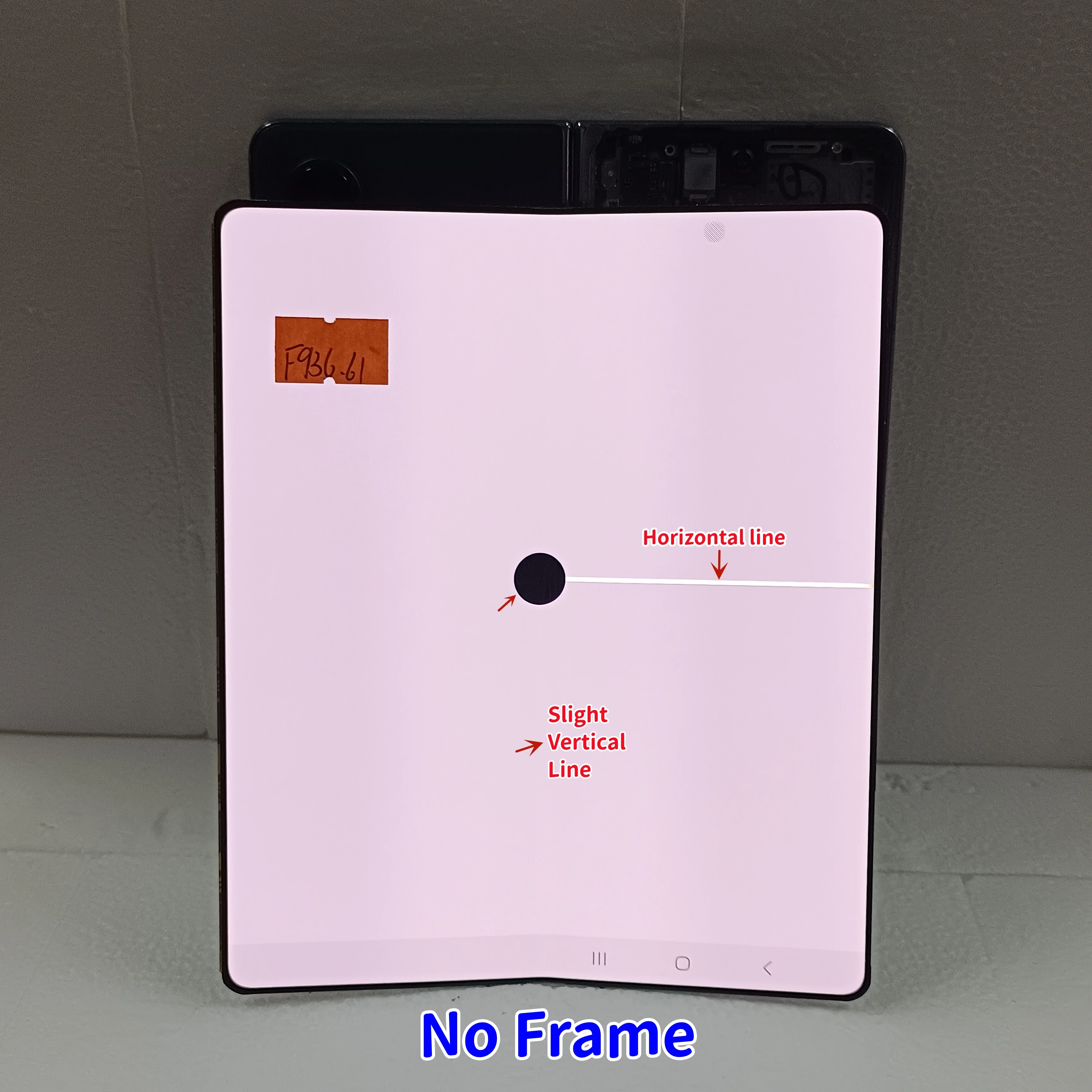 100% Test AMOLED For Samsung Z Fold 4 F936 F936B/DS Display Touch Screen Digitizer Z Fold4 Inner LCD Screen Digitizer Assembly