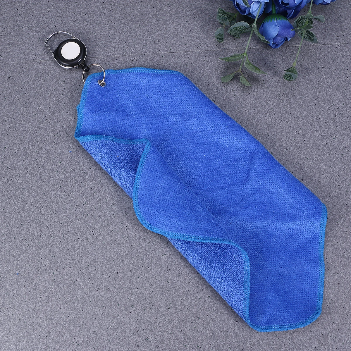 

Towel with Pulling Rope Golf Accessories Outdoor Cotton Water Absorption Towels