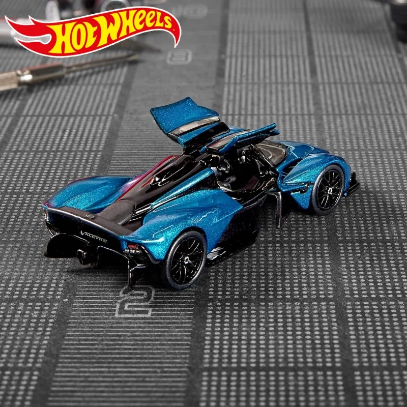 Novas rodas quentes genuínas rlc 1/64 aston martin valkyrie modelo de simulação carro de brinquedo presentes de feriado colecionáveis ornamentos de mesa