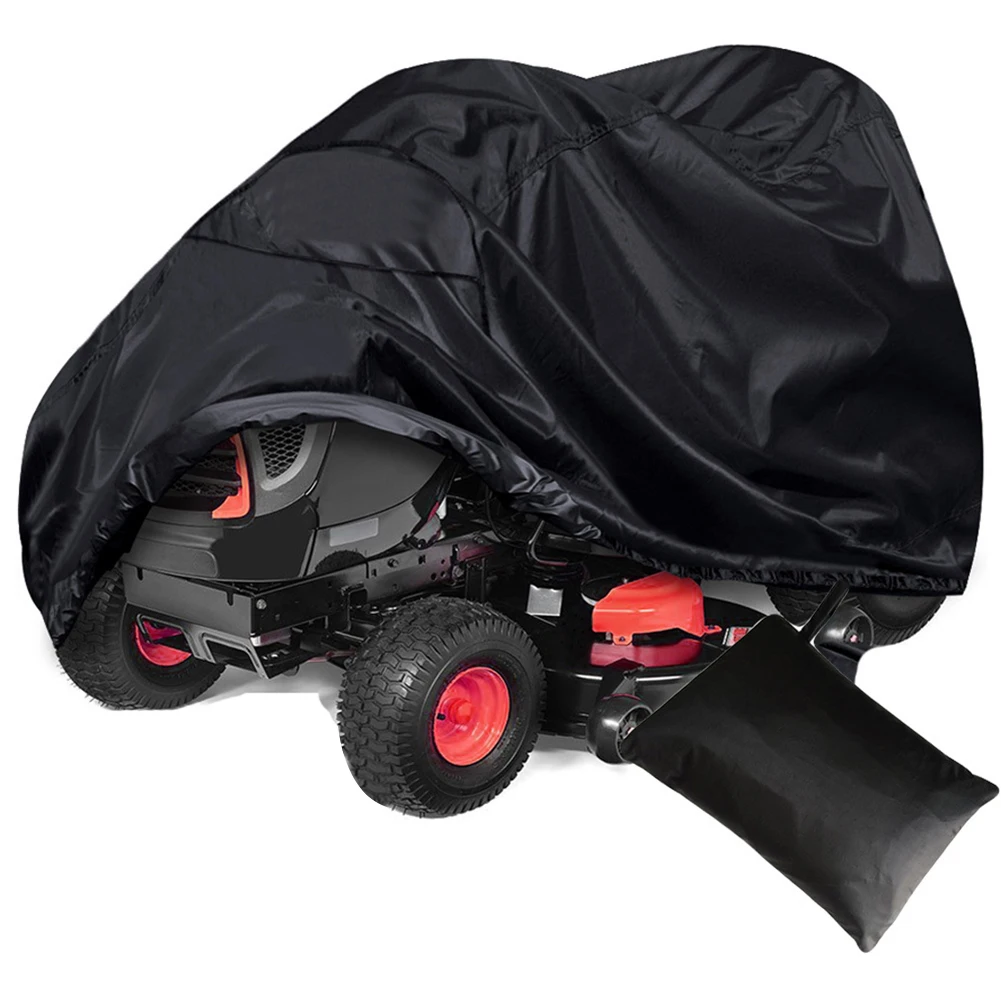 

Lawn Mower Cover 210D Oxford Cloth Sun Protective Cover Waterproof Snow Blower Dust Cover Garden Supplies