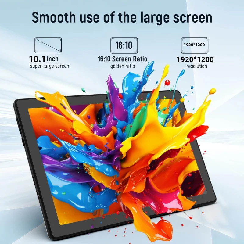 Tablet PC Android 11 da 10,1 pollici 3 GB RAM 32 GB ROM FC10 SC9863 Octa-Core 1,6 GHz 1920x1200 Schermo IPS WIFI Doppia fotocamera Tipo-C