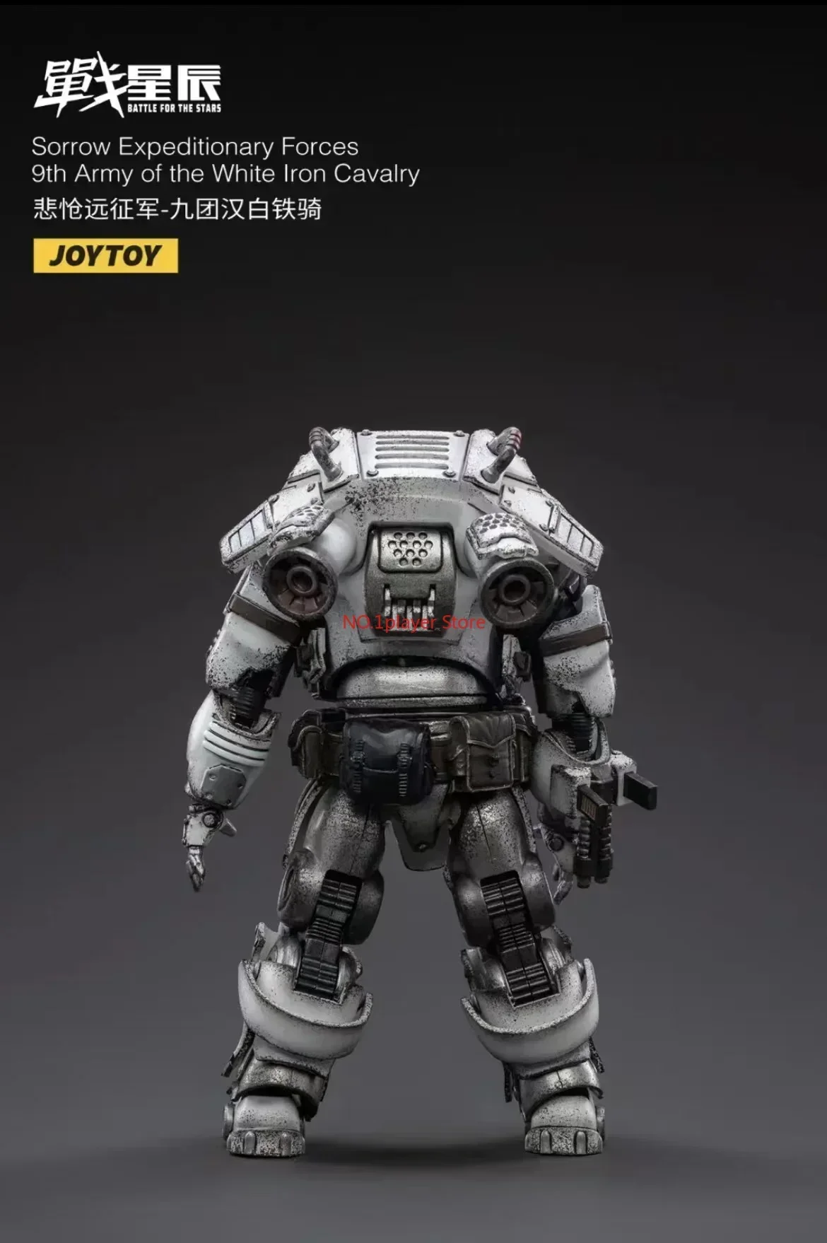 JOYTOY 1/18 عمل الشكل الحزن القوات الطرحية 9th الجيش الأبيض الفرسان الحديد أنيمي نموذج يمكنك أن تفعل ذلك لعبة نموذج