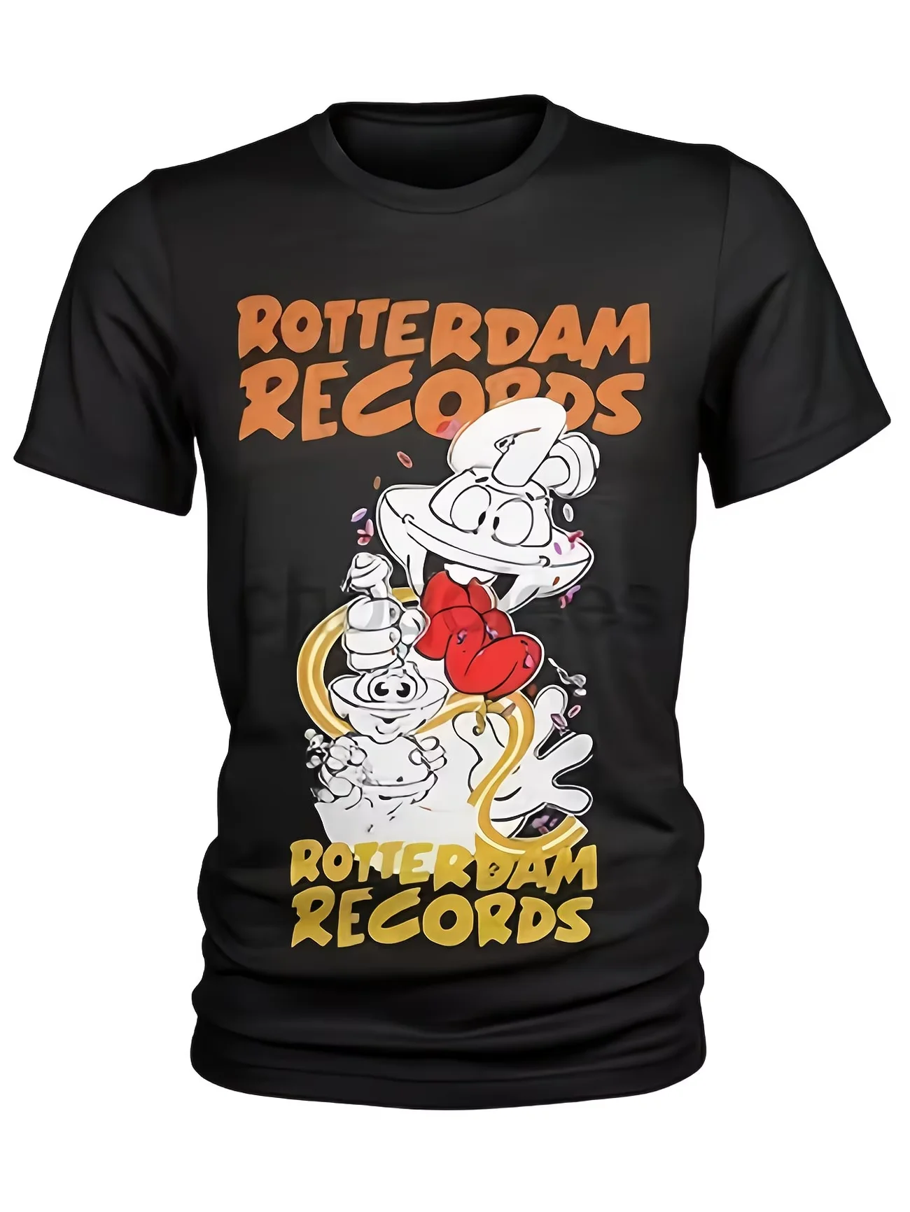 Women's Men T Shirt Streetwear Tee Oversize Summer Novelty Rotterdam Records 1990S European Masters Netherlands Gabber Techno