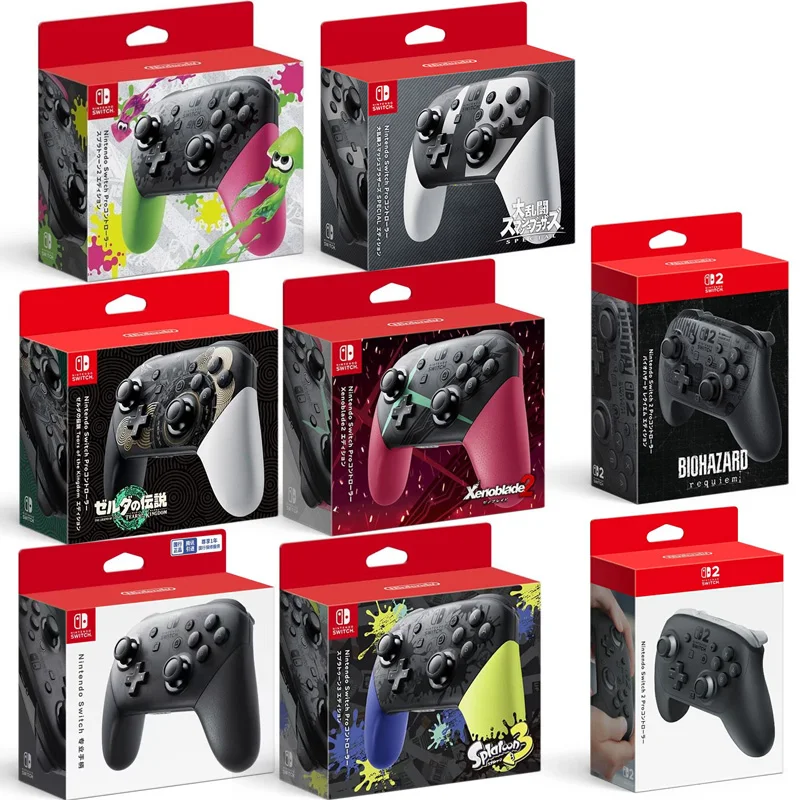 Nintendo Switch Xenoblade2 Splatoon2 Resident Evil Requiem Edition Draadloze Bluetooth Aziatische versie Professionele gamecontroller