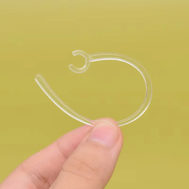 Gancho para la oreja de cristal de 6MM, Compatible con Bluetooth, accesorios deportivos anticaída, tapa para la oreja, auricular inalámbrico, diseño antideslizante para Fitness