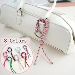 New Fashion Badminton Baseball Decor Sporty Style Key Chain Hand Woven Nylon Rope Bag Pendant Casual Trendy Bag Accessores Hot