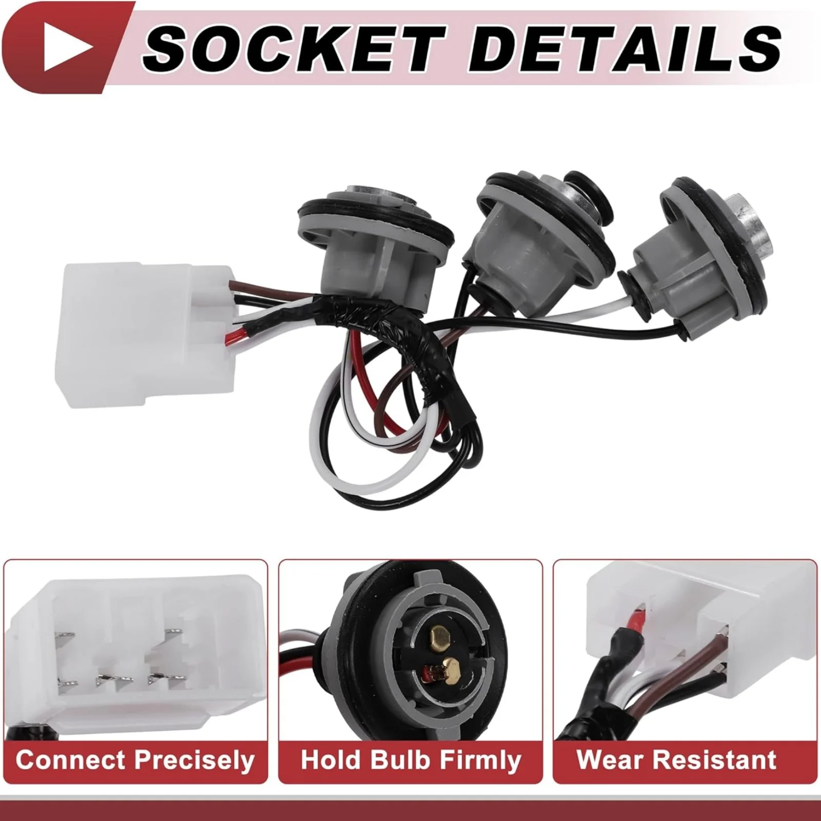 

Metal+Plastic Tail Light Socket Replacement For Subaru Impreza 1993-2001 84931FA000 Car Auto Accessories