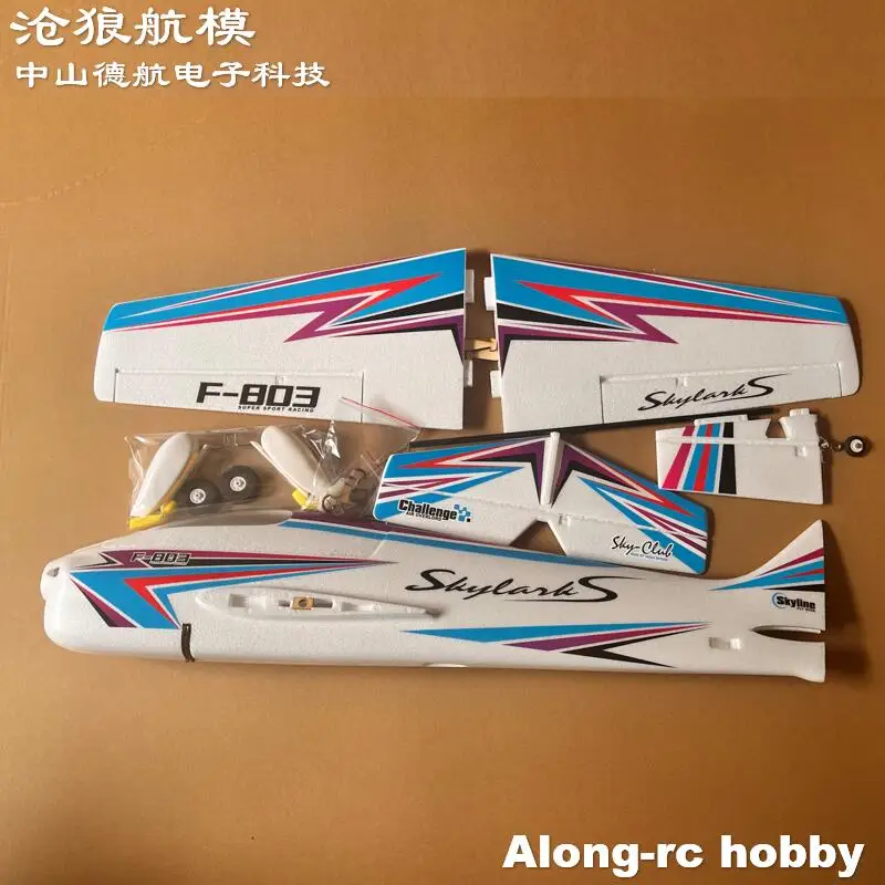 飛行機のフォームrcスポーツ飛行機モデル,ホビーおもちゃ,F-803 mm,wingspan f3a SKyLARks 3a rc飛行機キットまたはpnpセット,1000