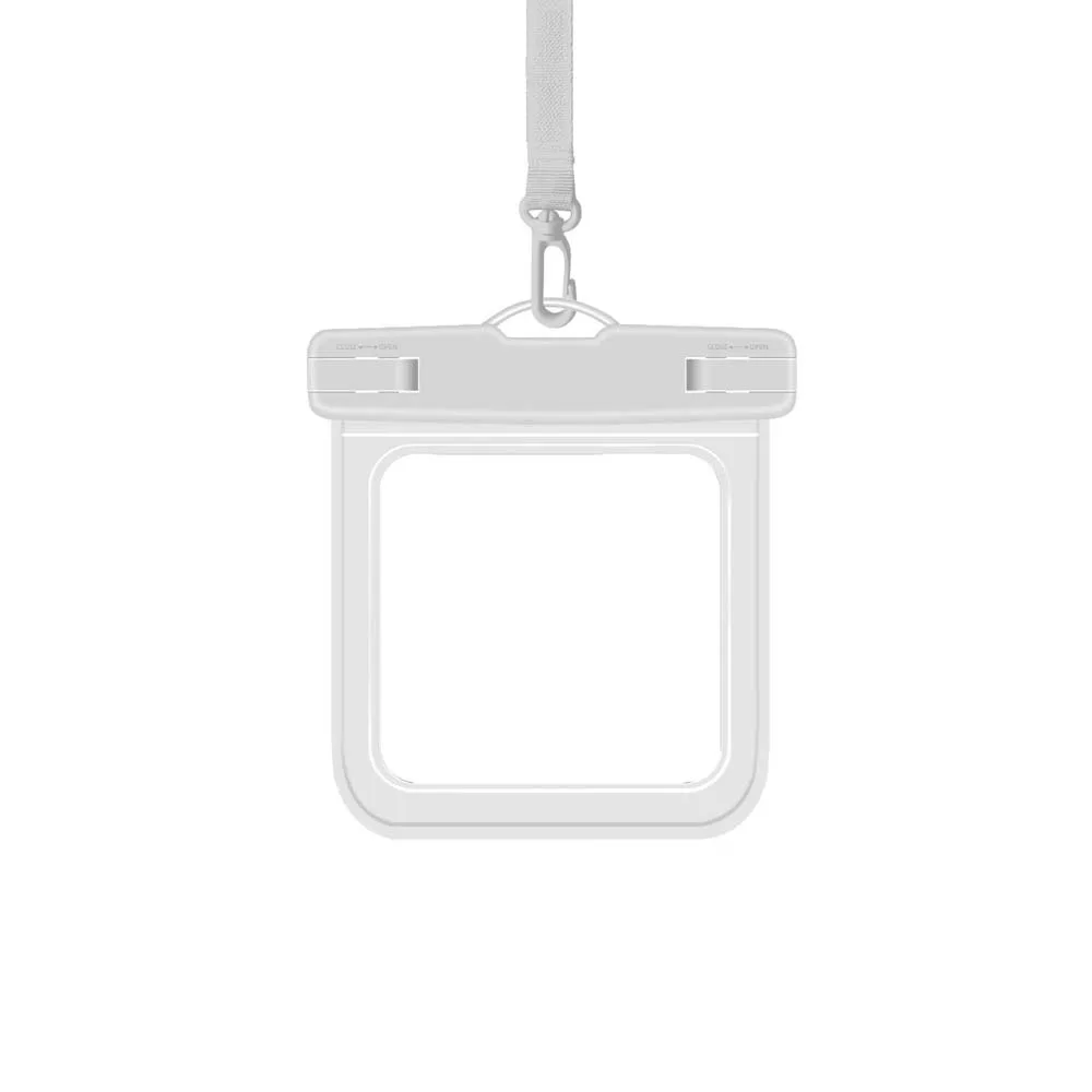 Adjustable Strap Square Waterproof Pouch Lightweight Large Capacity Crossbody Dry Bag Sealed ABS PVC Storage Pack