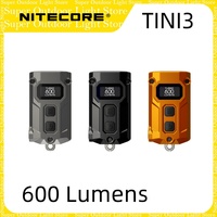 NITECORE TINI3 Intellgent 600 Lumens Multiple Color Temperatures Keychain Light EDC Flashlight for Outdoor Camping