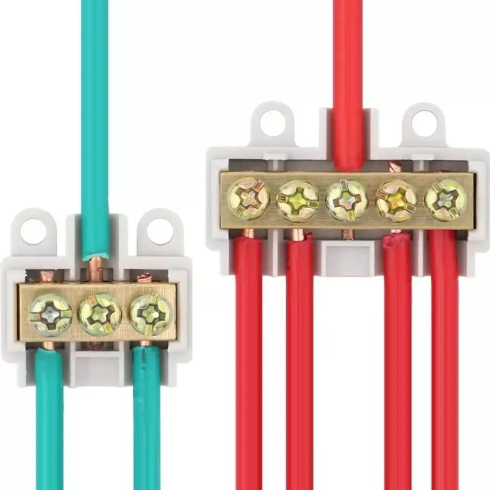 Electrical Connectors Conductor Brass High Power Splitter Large Current Universal Wire Connector Terminal Blocks Electrical