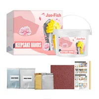 3D Hand Model DIY Kit with Clone Powder Unique Mother's Day Valentine's Gift for Couples Baby Handprint Keepsake Clay Craft Set 2