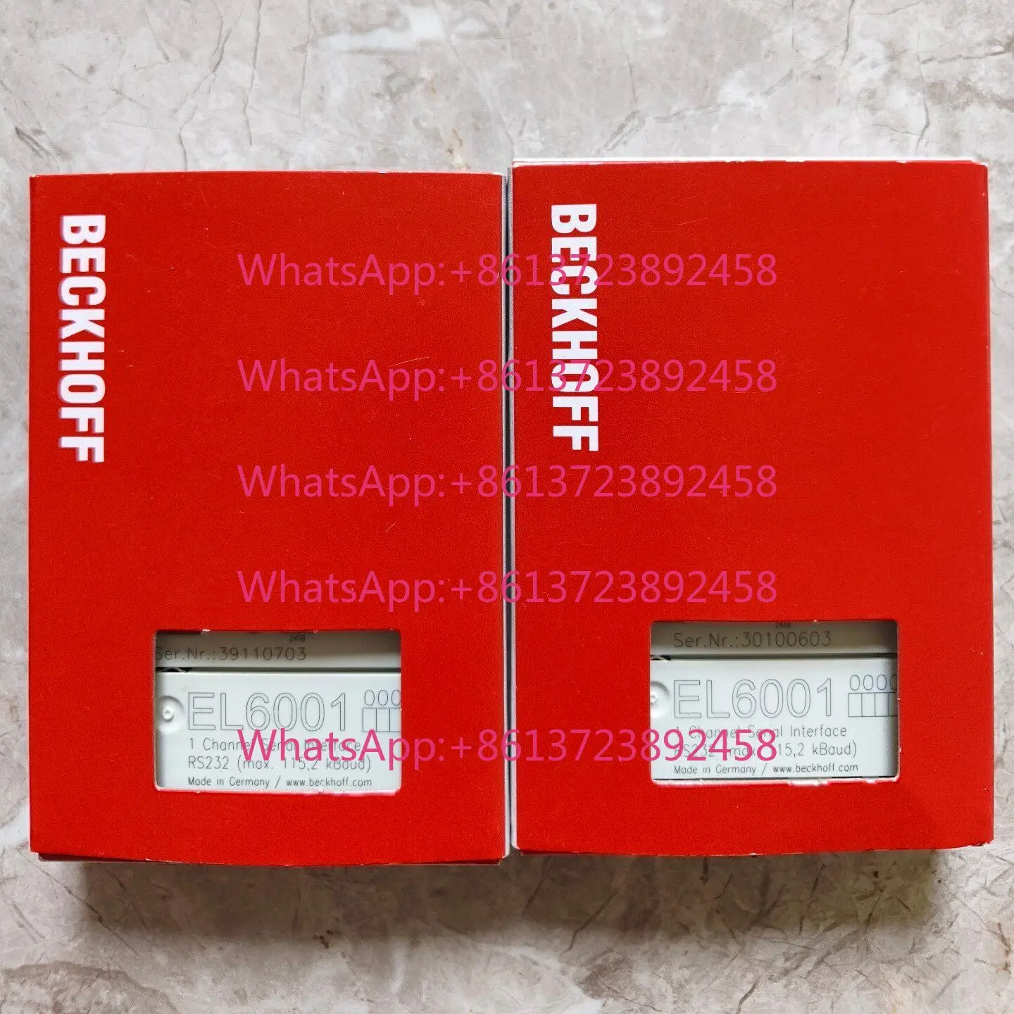 BECKHOFF EL6001 module | Original and genuine German, brand new and unopened