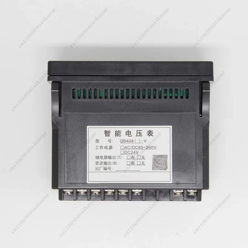 QB404-V Intelligent Digital Display Voltage Meter, AC DC Control Transmitter Output Industrial Monitoring Instrument