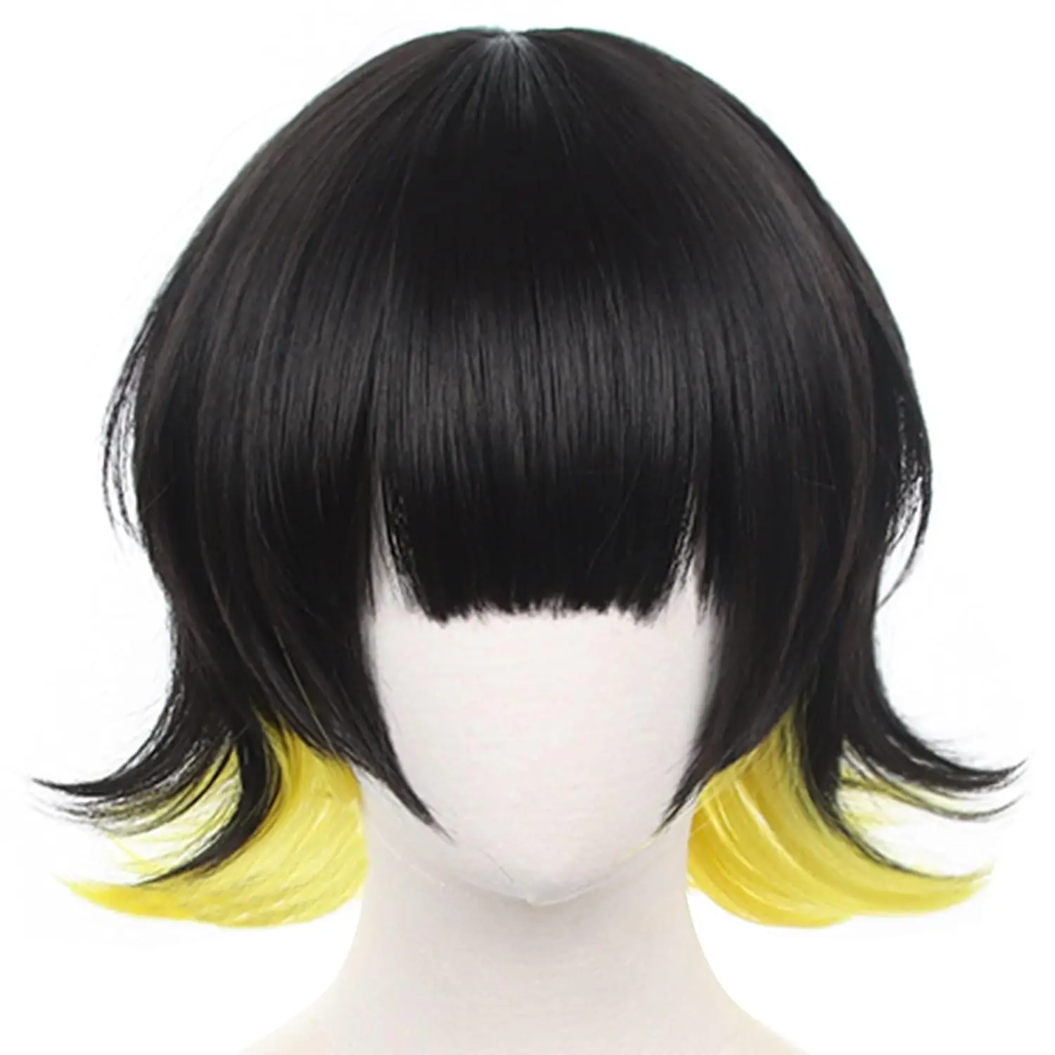 Bachira Meguru Wig for Cosplay Wig Bowl Cut Team Footbal High Heat Resistant Synthetic Wigs for Halloween Party#Color: