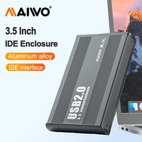 MAIWO 3.5 inch External Hard Drive Disk Enclosure HDD Case  Adapter IDE to USB 2.0 for 3.5 inch SSDs Disk for PC Laptop Desktop