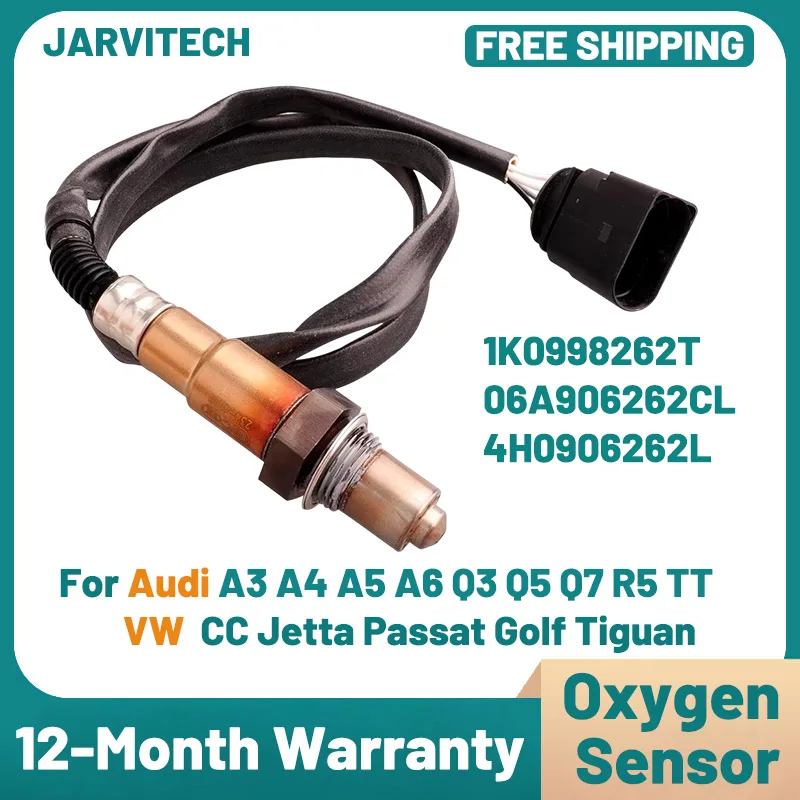 

Oxygen Sensor Air Fuel Ratio Lambda 1K0998262T For VW CC Jetta Passat Golf Tiguan Audi A3 A4 A5 A6 Q3 Q5 Q7 R5 TT 06A906262CL