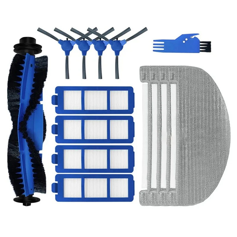 Main Side Brush Mop Cloth Brush Replacement Spare Parts For Eufy Clean G40 Hybrid+ G35+