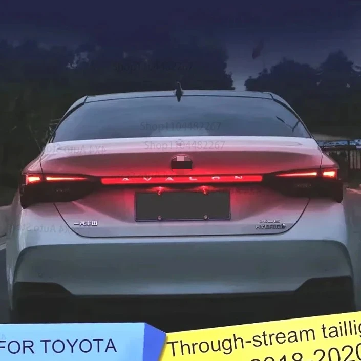 

For Toyota Avalon 2018-2020 ROMADA LED Tail Lamp Rear Lamp Turn Signal Brake Lamp Rear Bumper Fog Lights Through Lights