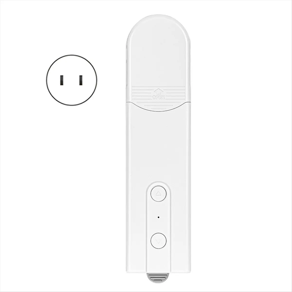 【NEW)N93R】 Tuya WiFi Solar Smart Shade Roller Blinds Motor Driver Electric Curtains Solar-Charging APP Control US Plug