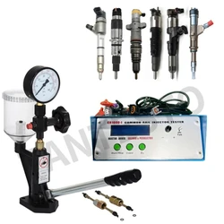 CR1000-I+S60H CRIN CRDI Injector Pulse Pressure Simulator Piezo Tester Repair Tool For BOSCH DENSO DELPHI SIMENS