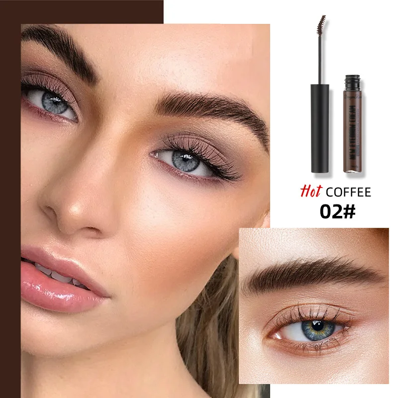 Gel coiffant pour sourcils, savon sculptant, liquide de réparation Transparent et durable, crème pour sourcils, Mascara imperméable, stéréotype, 1 pièce