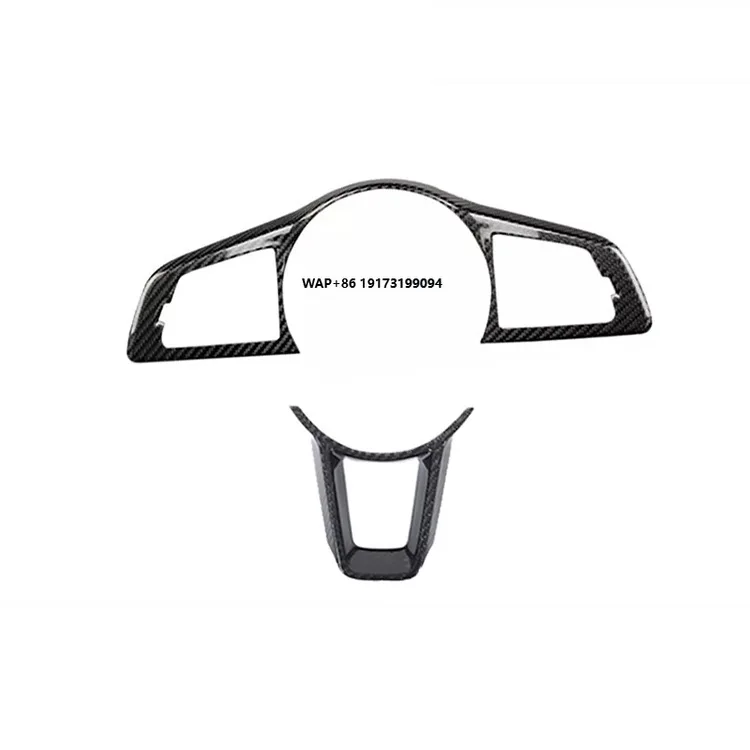 

Dry Carbon Fiber Steering Wheel Covers Interior Kits for N-issan Z RZ34 400Z