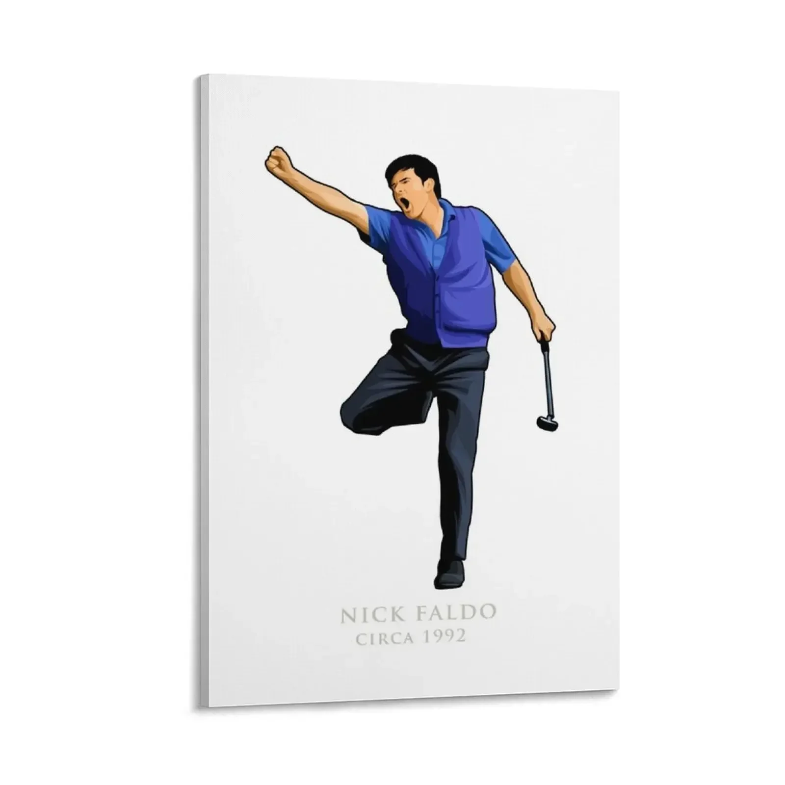 

Nick Faldo Golf Circa 1992 Canvas Painting decorative wall canvases wall decoration home decor interior
