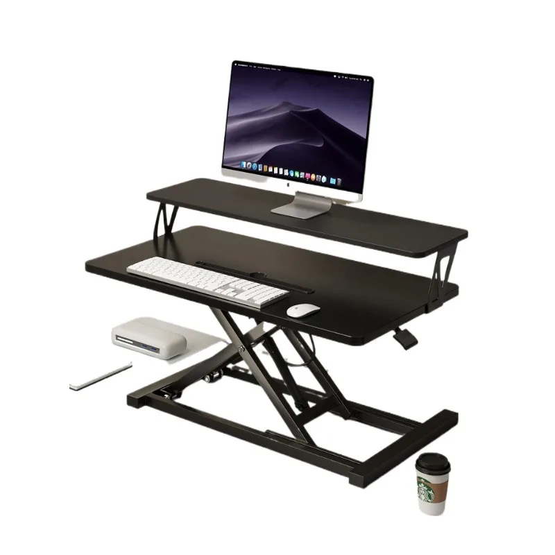 Standing workbench Computer lift table, lift computer table Can lift desktop workbench