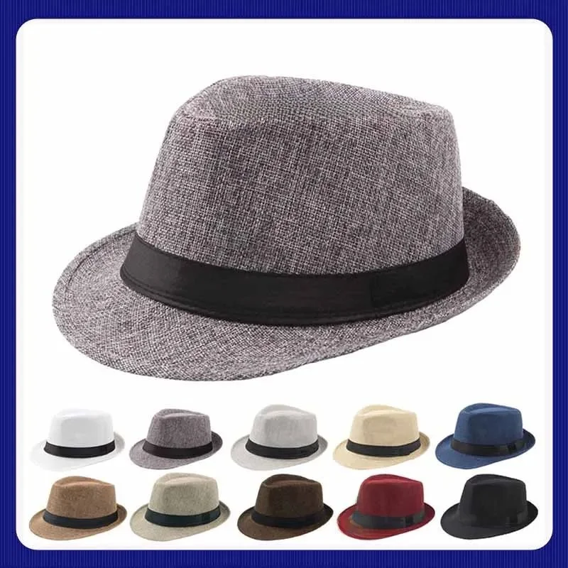 chapeau-de-plage-unisexe-tendance-ete-style-tilby-lage-bim-jazz-polyvalent-toutes-saisons-en-fibre-de-polyester-casquette-pour-homme