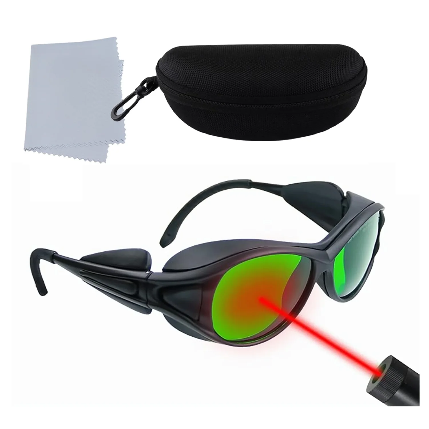 Laser Glasses All Wavelength 200-2000nm Safety Goggles Hair Removal Radiation Protection Protective Eyepiece Industrial IR IPL